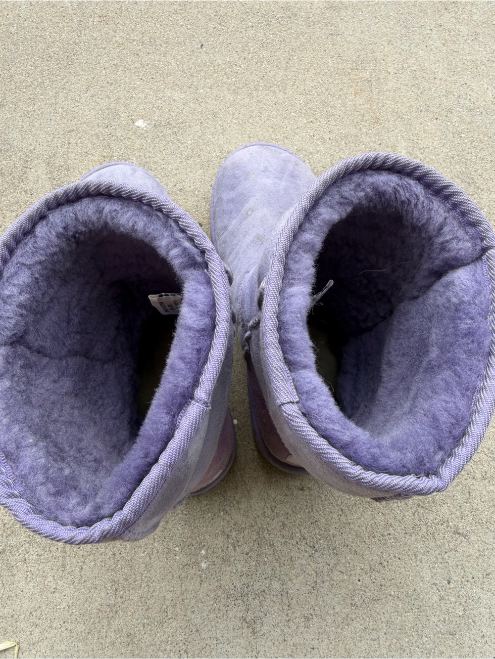 UGG purple suede boots - Picture 2 of 10